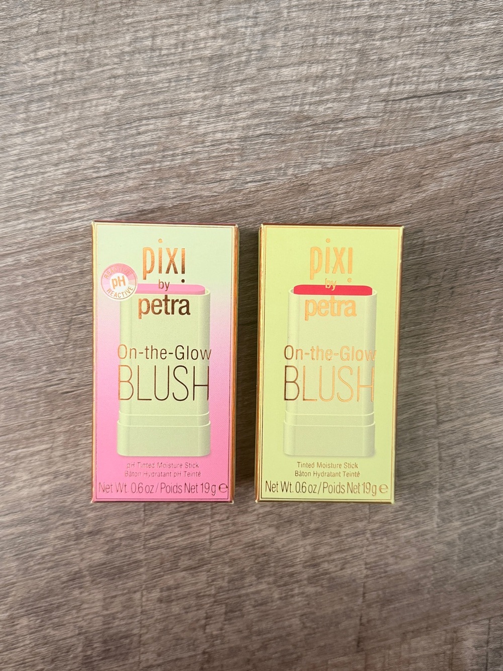 Pixi by Petra On-the-Glow Blush Duo | NEW Sealed — CheekTone + Ruby — Full Size